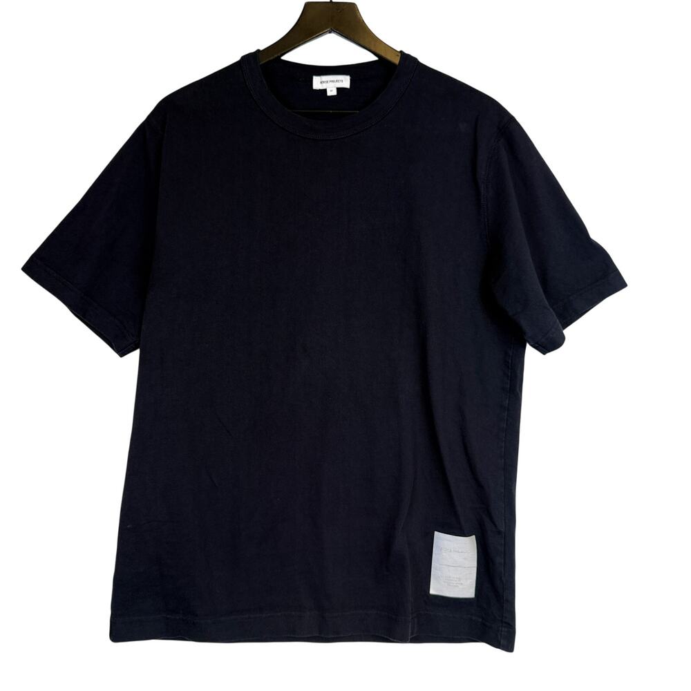 Norse Projects Mens Basic Black T-Shirt Tee - M